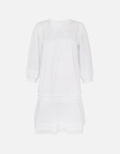 Lace Insert Cover Up Dress, Ivory (IVORY), large