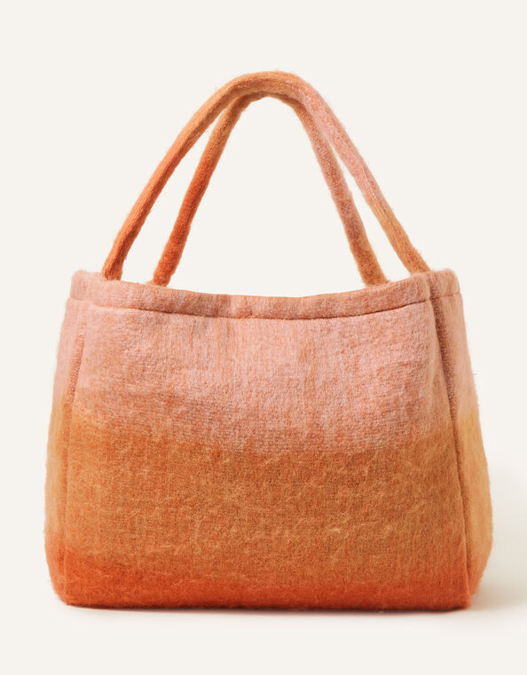 Ombre Textured Shopper Bag, , large
