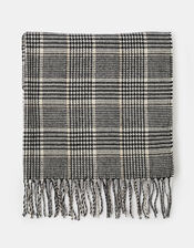 Bowey Check Blanket Scarf, , large
