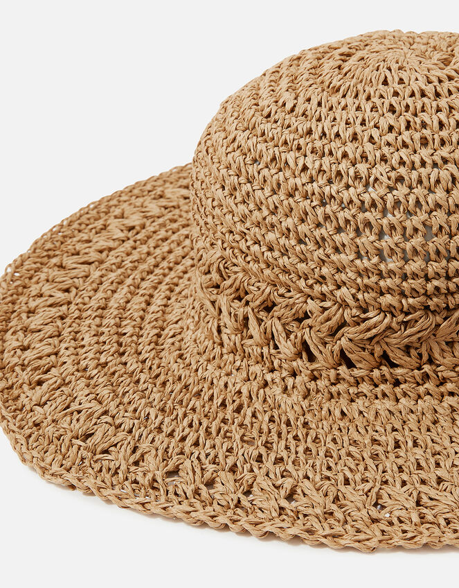 Lilian Crochet Floppy Hat, , large