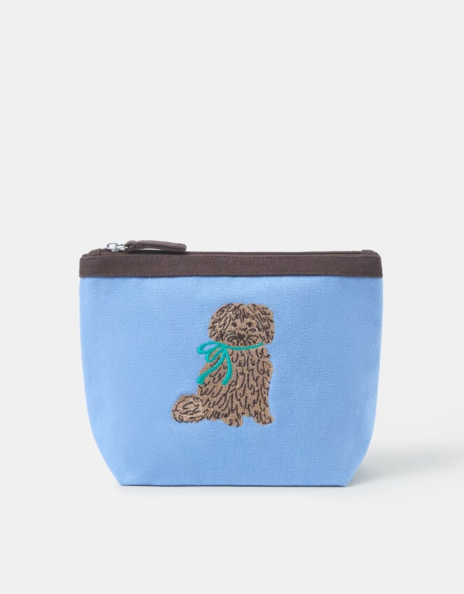 Accessorize x Good Manners Dog Embroidered Pouch, , large