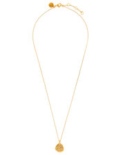 Gold-Plated Opal Zodiac Necklace - Sagittarius, , large
