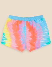 Kids Tie Dye Swim Shorts, Multi (BRIGHTS-MULTI), large