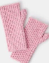 Knit Wrist Warmers, , large