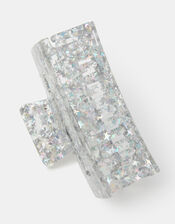Star Confetti Resin Claw Clip, , large