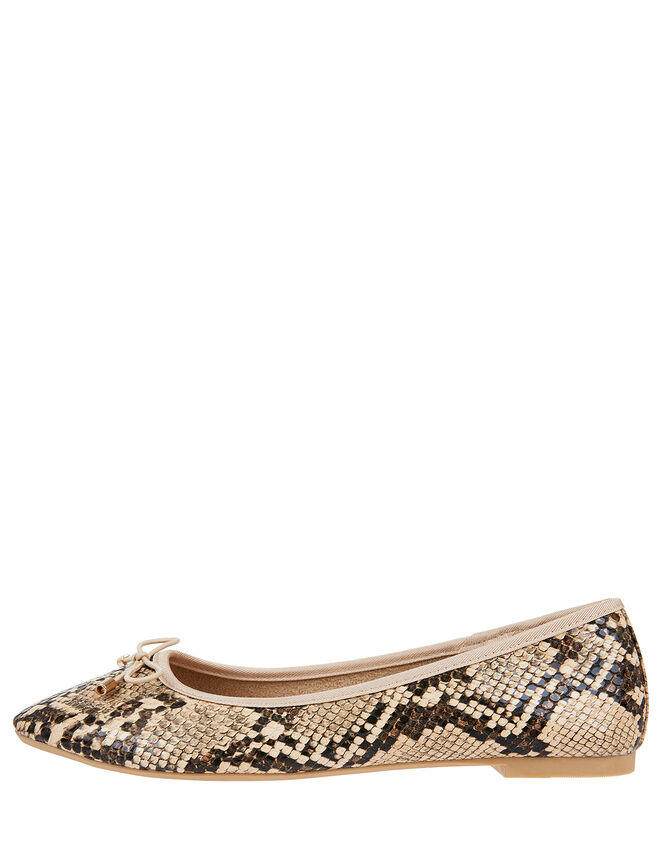 Sophia Snake Ballerina Flats, Multi (DARKS-MULTI), large