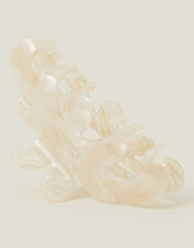 Flower Marbled Claw Clip, , large