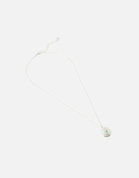 Filigree Stone Pendant Necklace, , large
