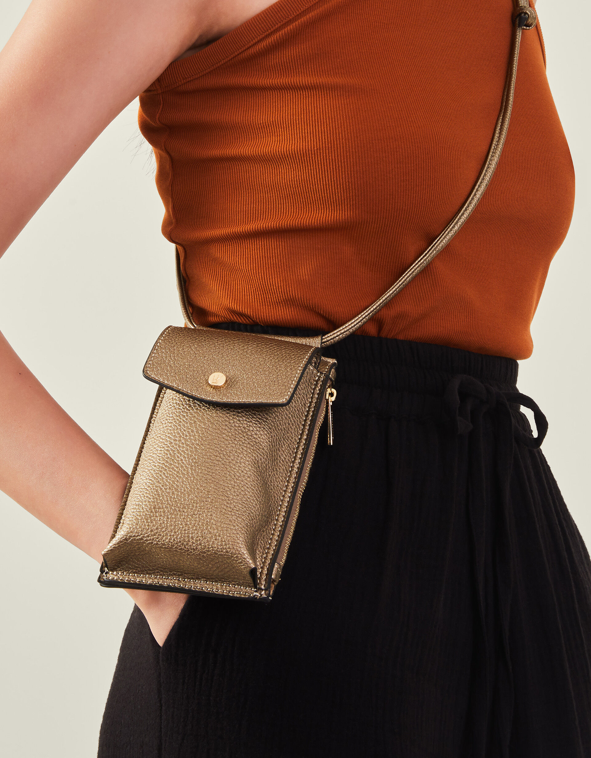 Metallic Phone Bag Phone Bags Accessorize Global