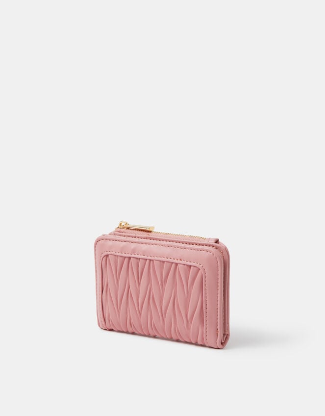 Ruched Bi-Fold Purse, , large
