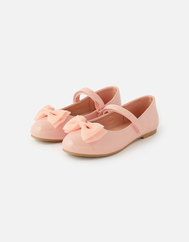 Patent Ballerina Flats, Pink (PINK), large