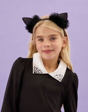 Halloween Cat Ears Headband, , large