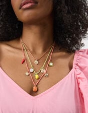 3-Pack Charm Cord Necklaces, , large