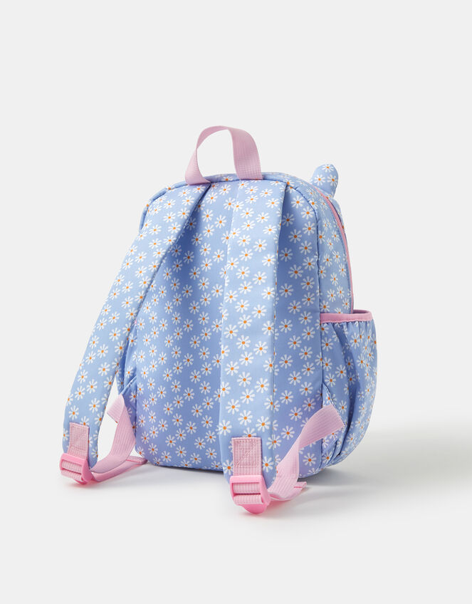 Girls Daisy Print Cat Backpack, , large