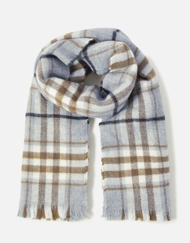 Wonder Check Blanket Scarf, , large