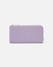 Large Zip Wallet, Purple (LILAC), large