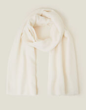 Lightweight Plain Scarf, Natural (NATURAL), large