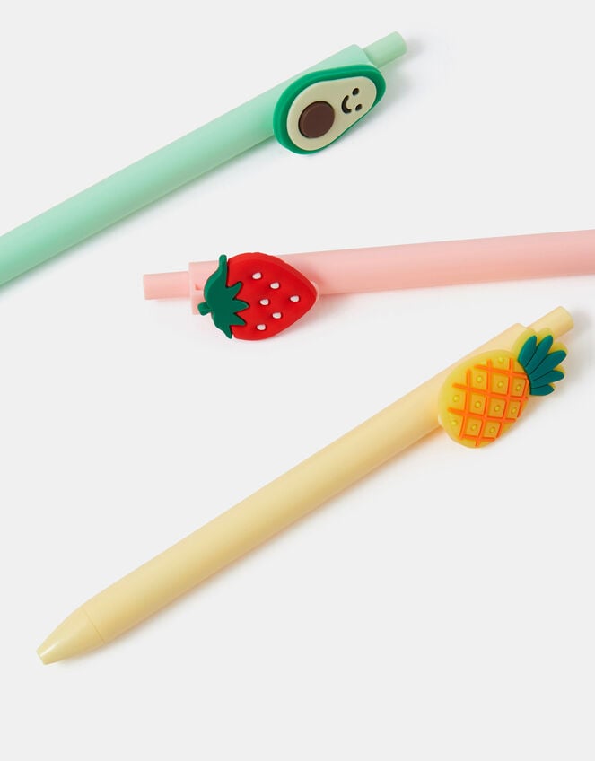 3-Pack Girls Fruit Scented Pens , , large