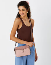 Shelby Cross-Body Bag, Pink (PINK), large