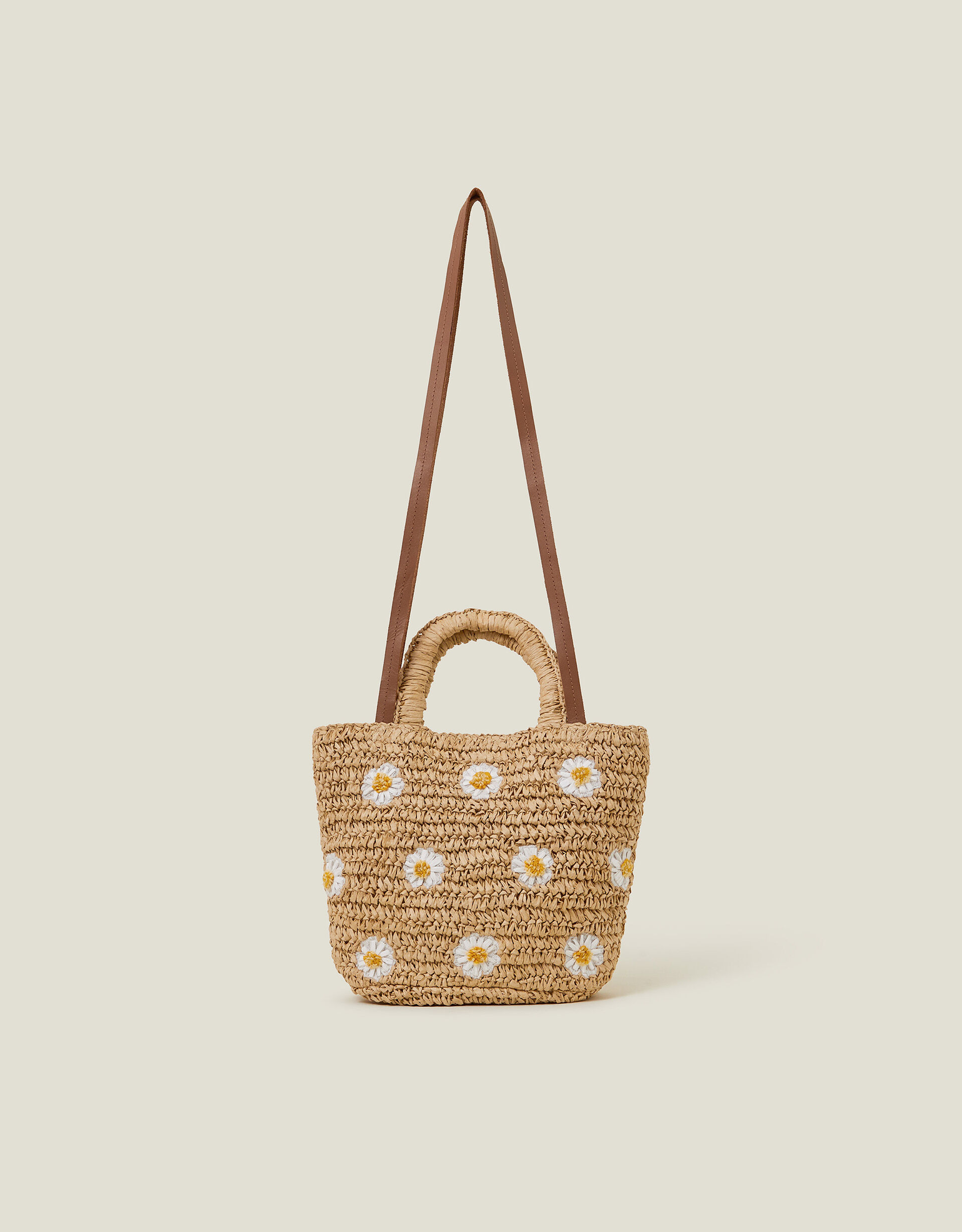 Raffia Daisy Handbag | Beach Bags | Accessorize Global