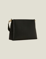 Webbing Strap Cross-Body Bag, Black (BLACK), large