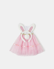 Girls Bunny Skirt & Headband Set, , large