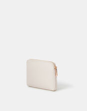 Embroidered Palm Tree Coin Purse, , large