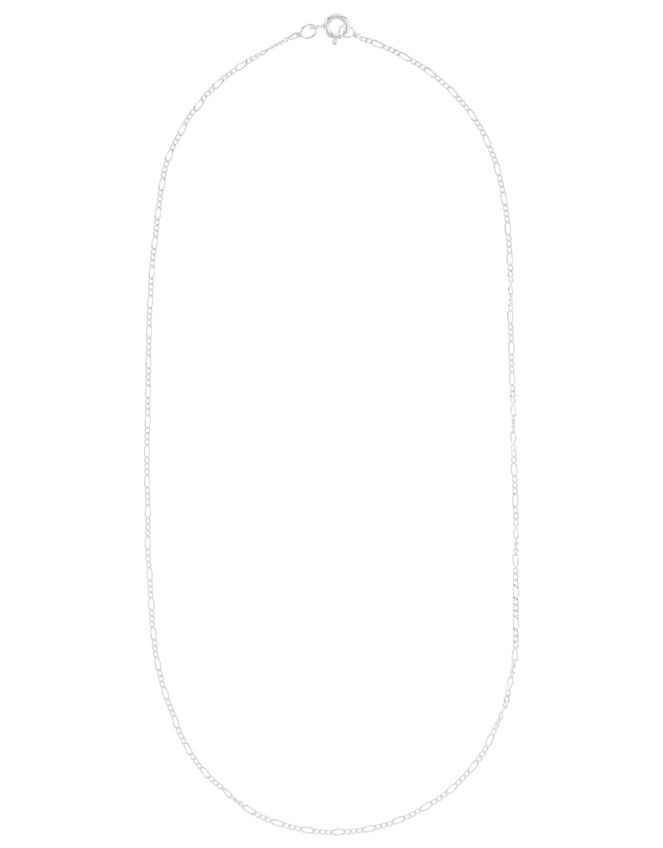 Sterling Silver Chain Necklace, , large