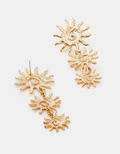 Triple Sun Drop Earrings, , large