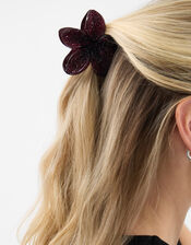 Sparkle Tropical Flower Claw Clip, , large