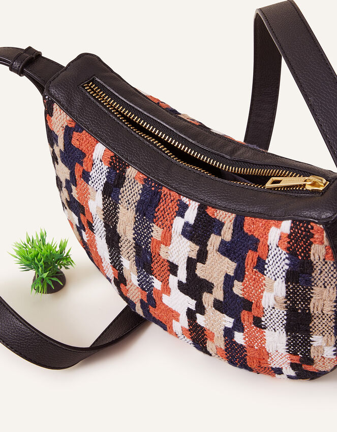 Dogtooth Cross-Body Bag, , large