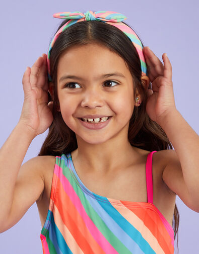 Girls Stripe Headband, , large