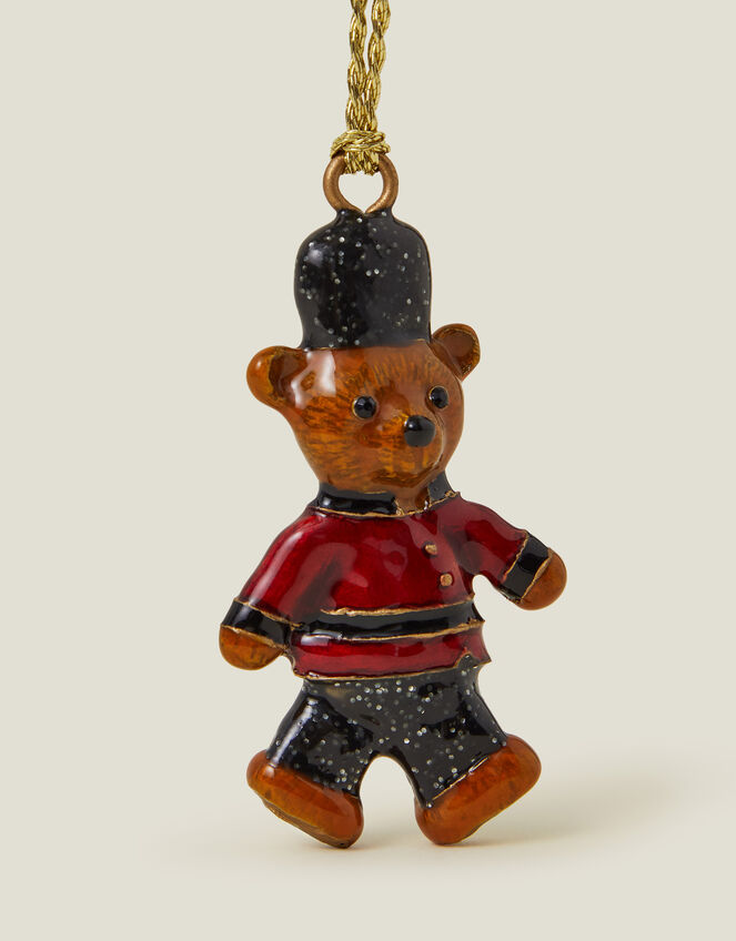 Royal Guard Teddy Christmas Tree Decoration, , large