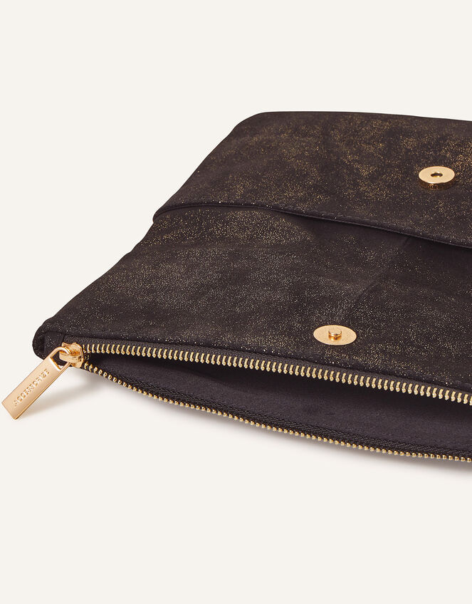 Leather Clutch Bag, , large