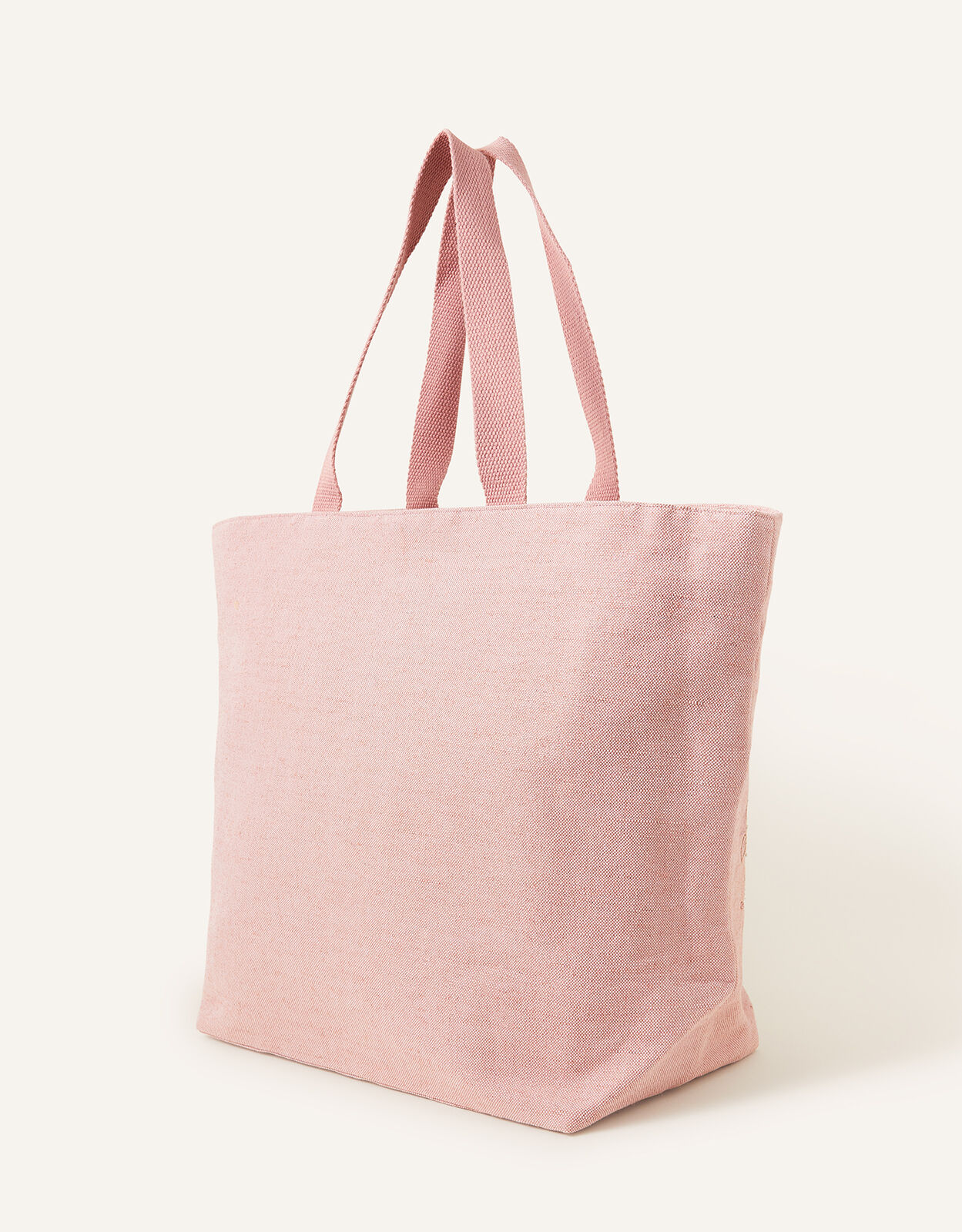 Pink shop beach tote