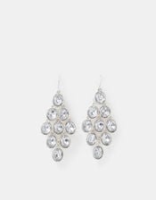 Cascading Gemstone Drop Earrings, , large