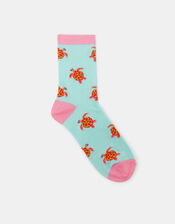 Sea Turtle Socks Blue, , large