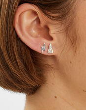 5-Pack Rocket Stud Earrings, , large