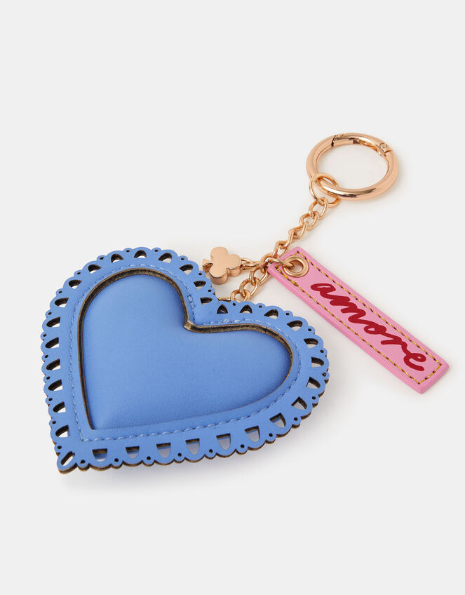 Heart Bag Charm, , large