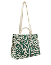Mini Animal Structured Tote Bag, , large
