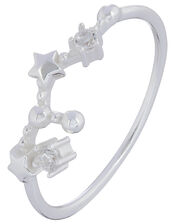 Sterling Silver Constellation Ring - Leo, White (ST CRYSTAL), large
