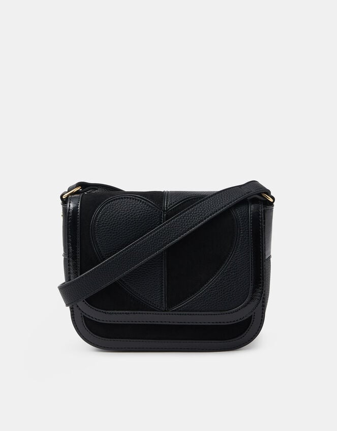 Heart Patch Crossbody Bag, , large