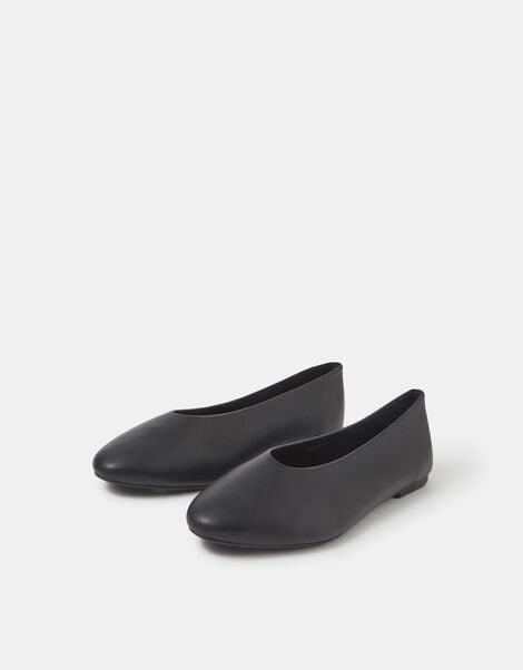 Ballet Flats, Black (BLACK), large