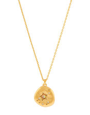Gold-Plated Opal Zodiac Necklace - Capricorn, , large