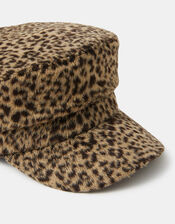 Cheetah Print Baker Boy Hat, , large