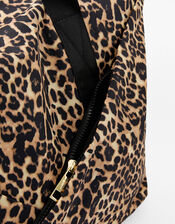 Robyn Leopard Print Weekend Bag, , large