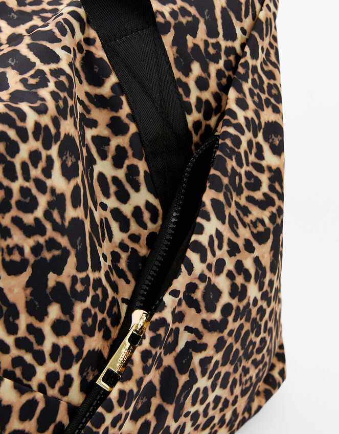 Robyn Leopard Print Weekend Bag, , large