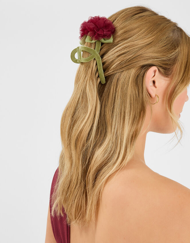 Flower Claw Clip, , large