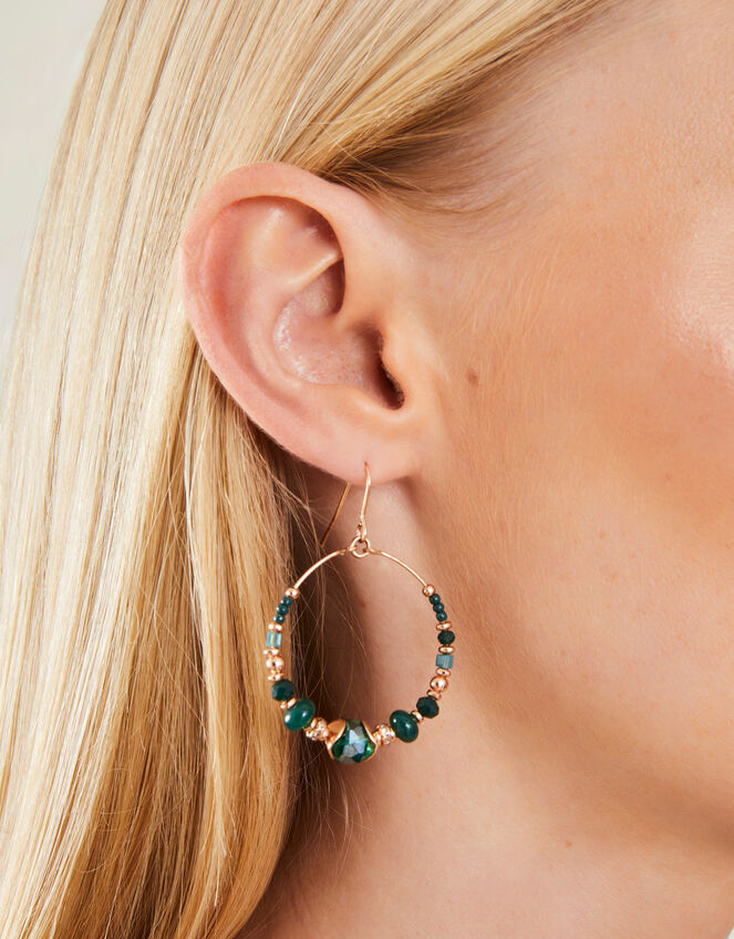 Cut Crystal Drop Earrings, , large