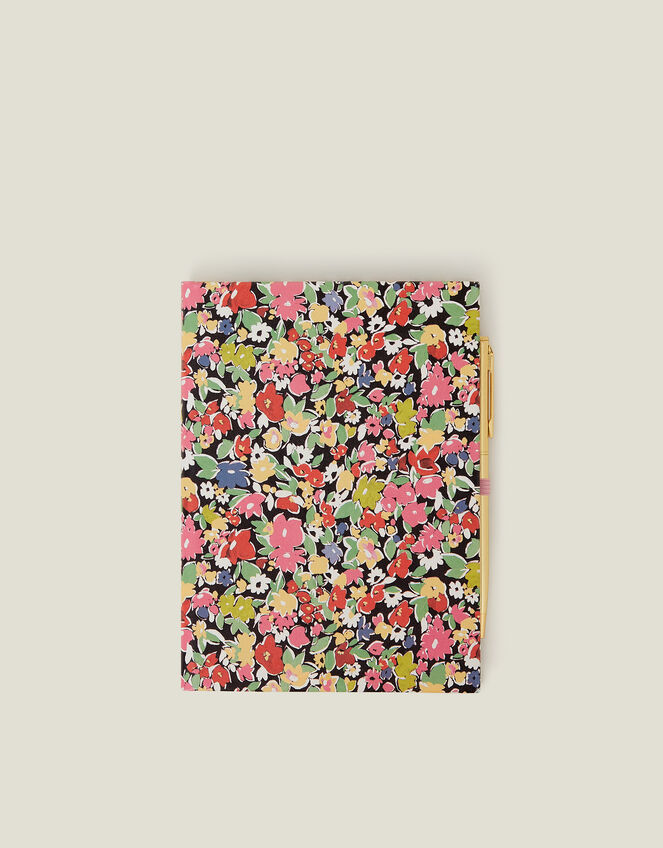 Floral Print Notebook and Pen, , large